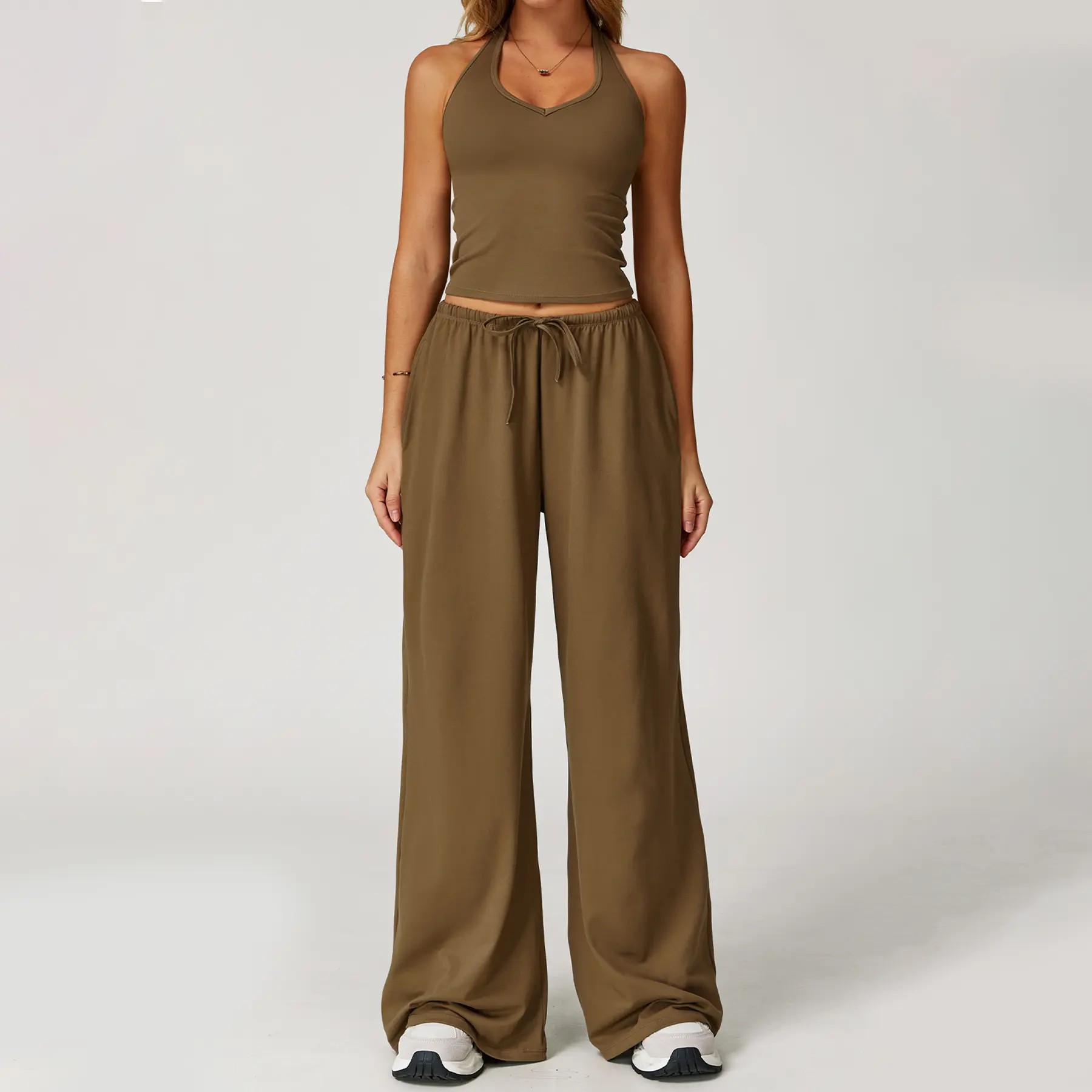 Women's 2-Piece Feminine Fit Basic Sweatsuit Set