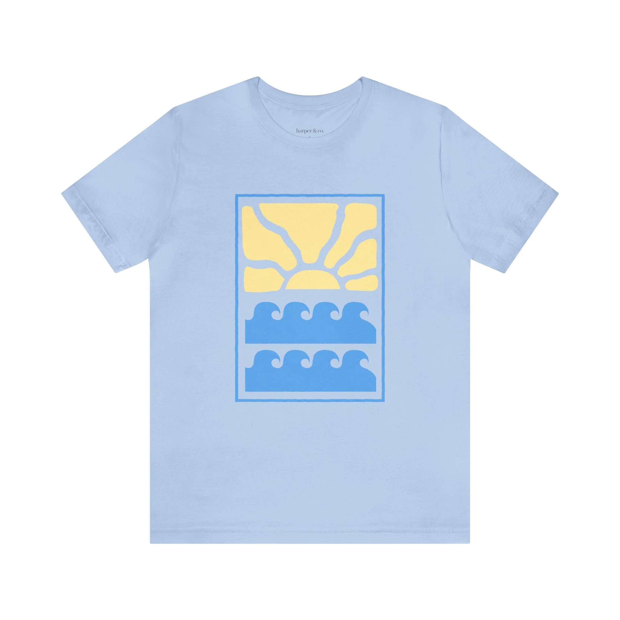 Rays and Waves Bella Canvas Unisex Jersey Tank
