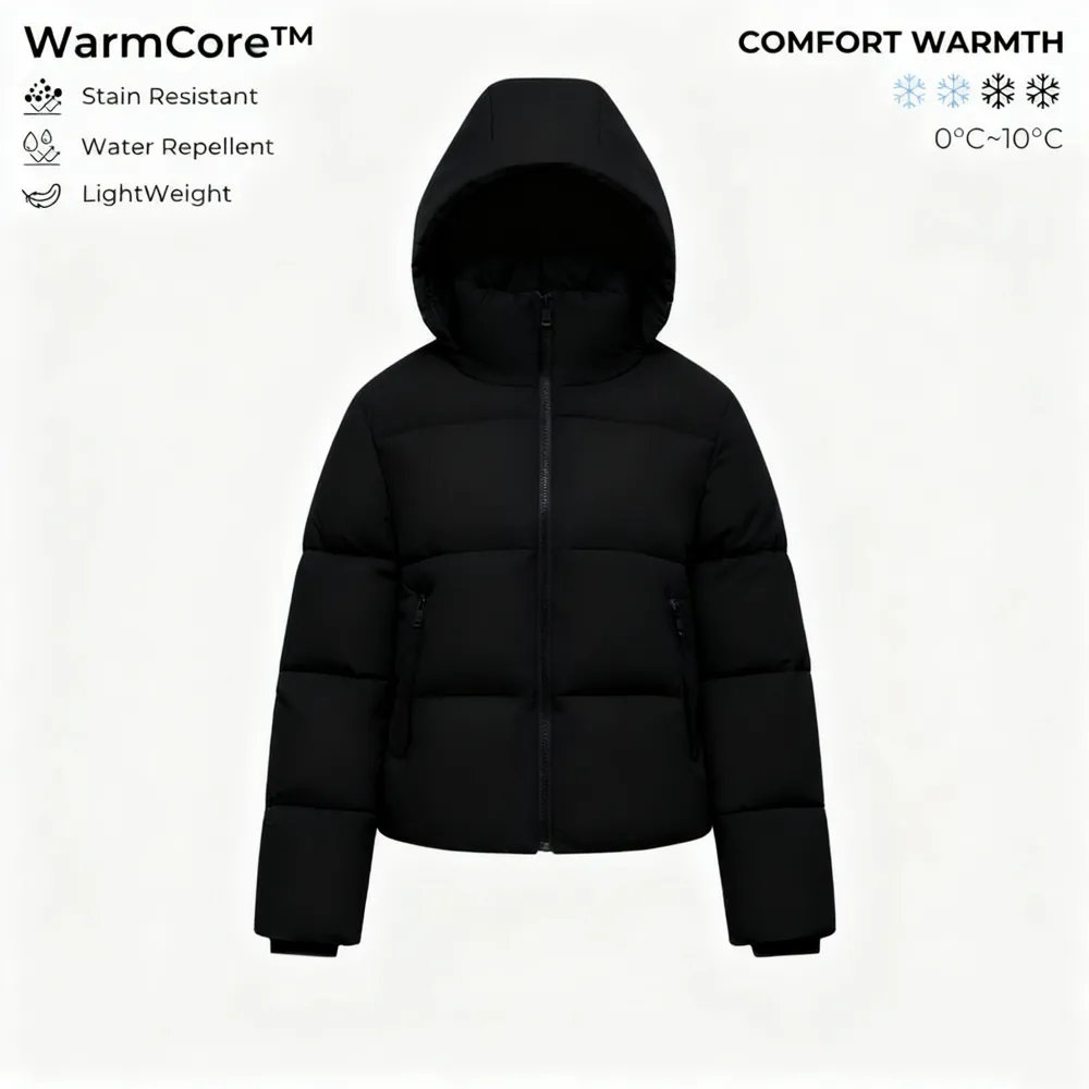 Womenswear Winter Comfort Minimalist Puffer Jackets