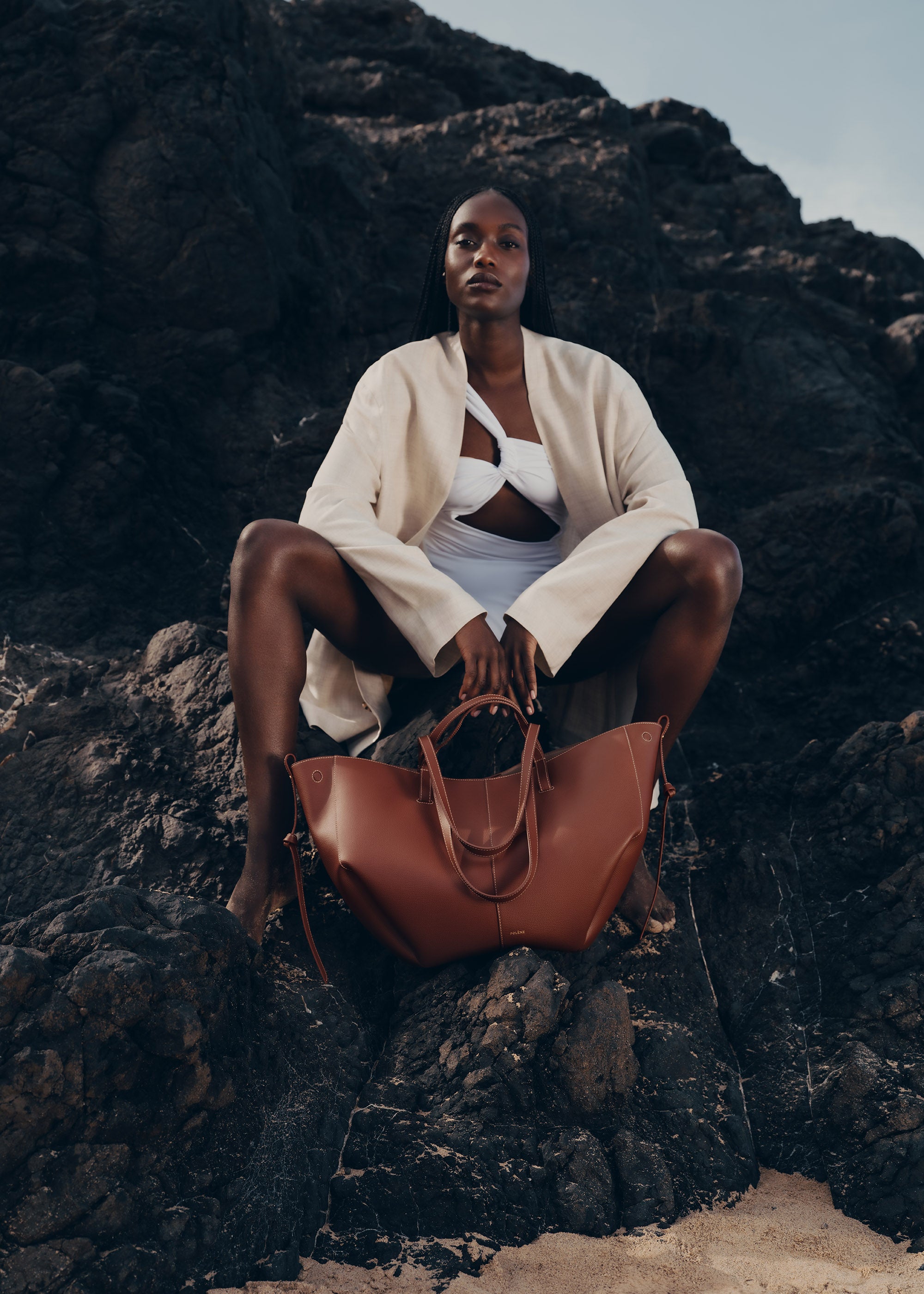 Cyme - Textured Cognac Clearance sale