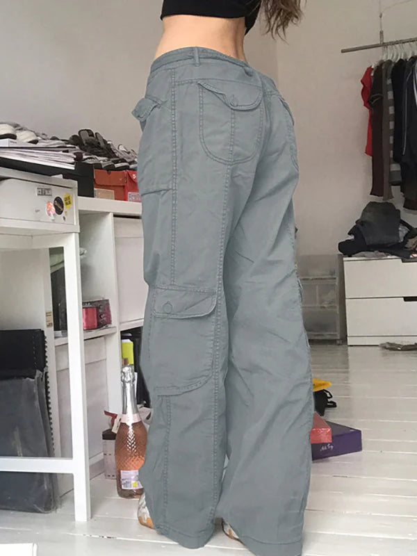 🛍️ Vintage Wide Leg Jeans Womens High Waisted Loose Fit Casual Denim ✨