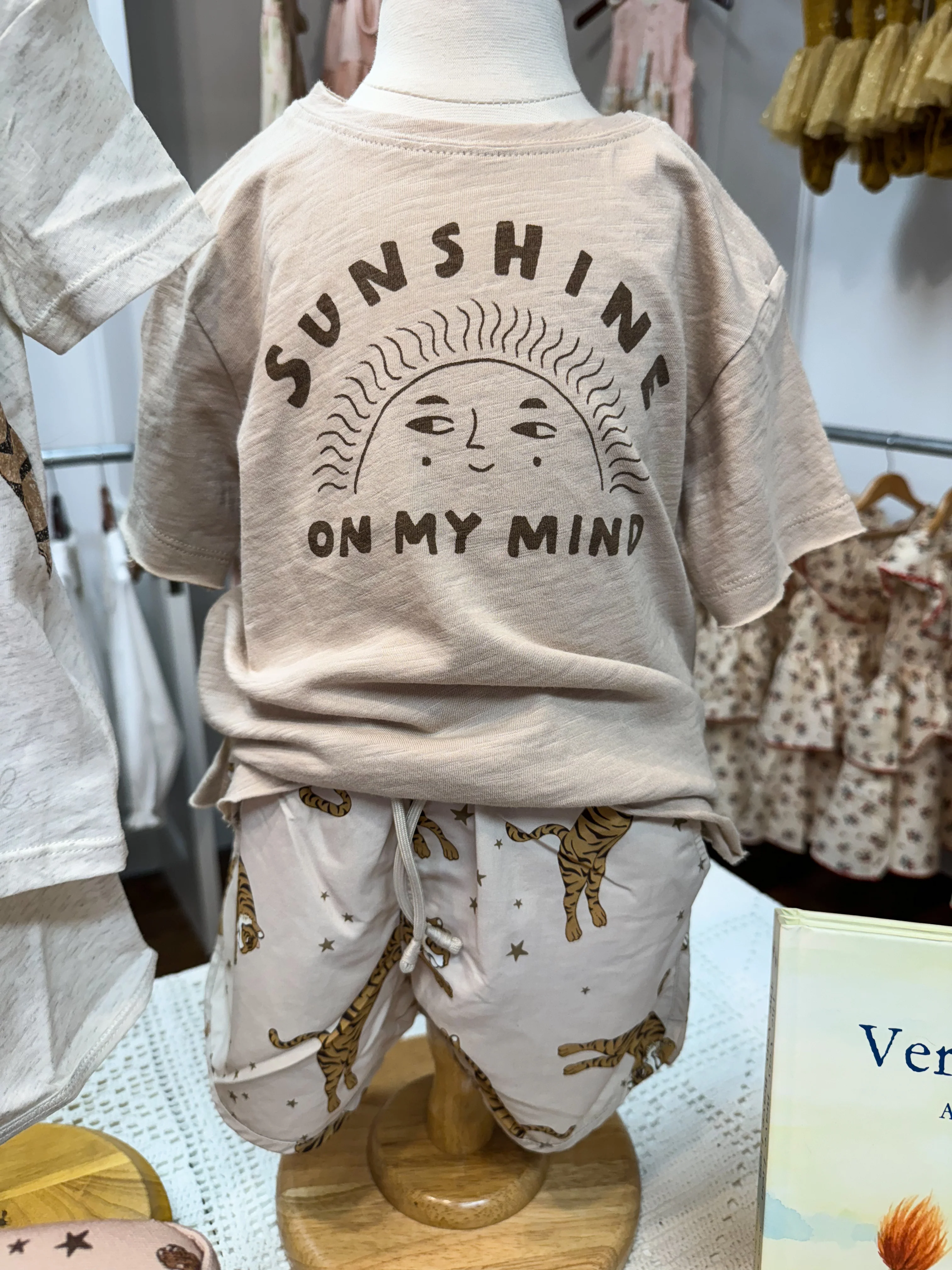 asnou swim shorts - tiger