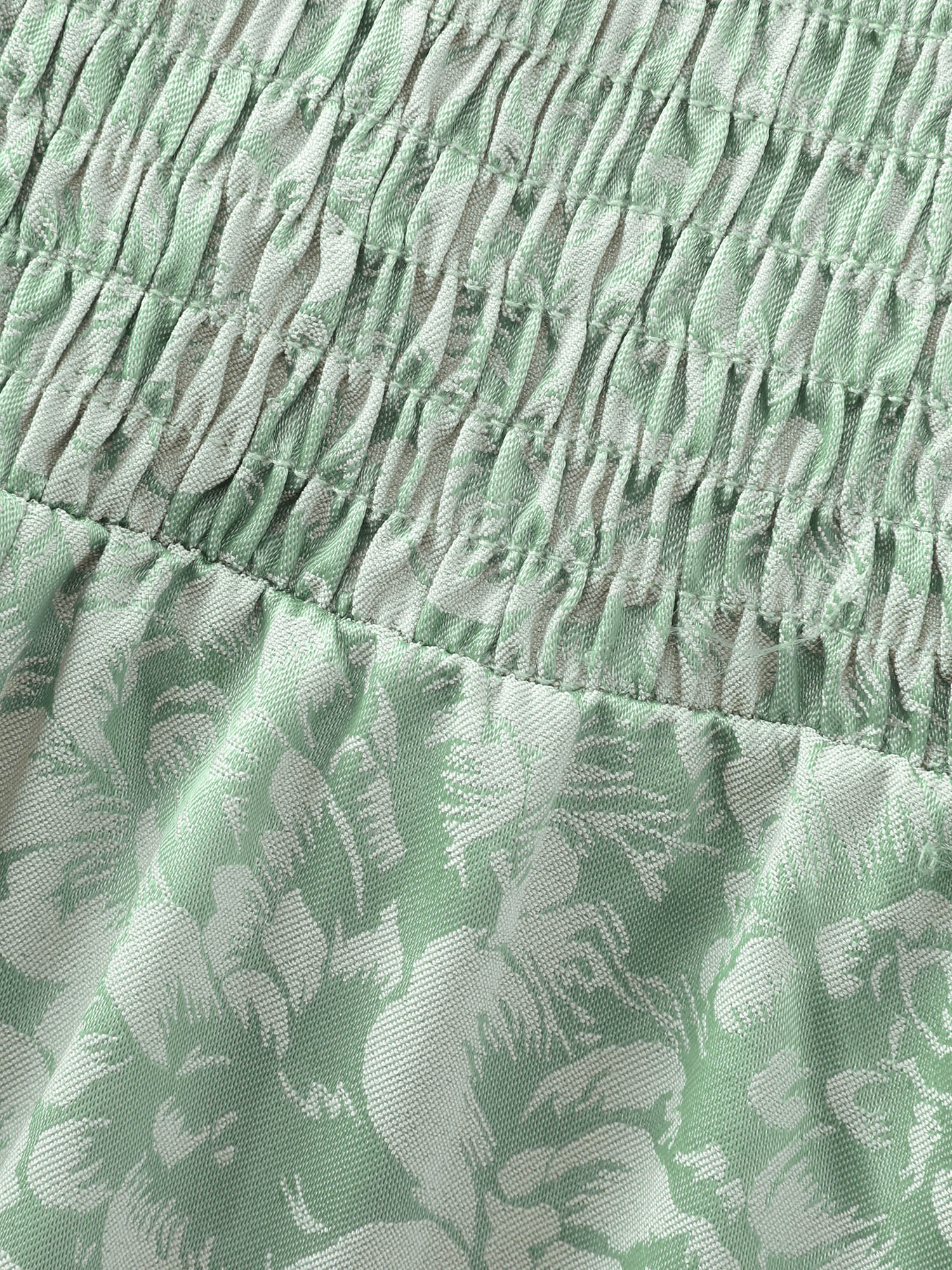 Floral Texture Square Neckline Party Maxi Dress