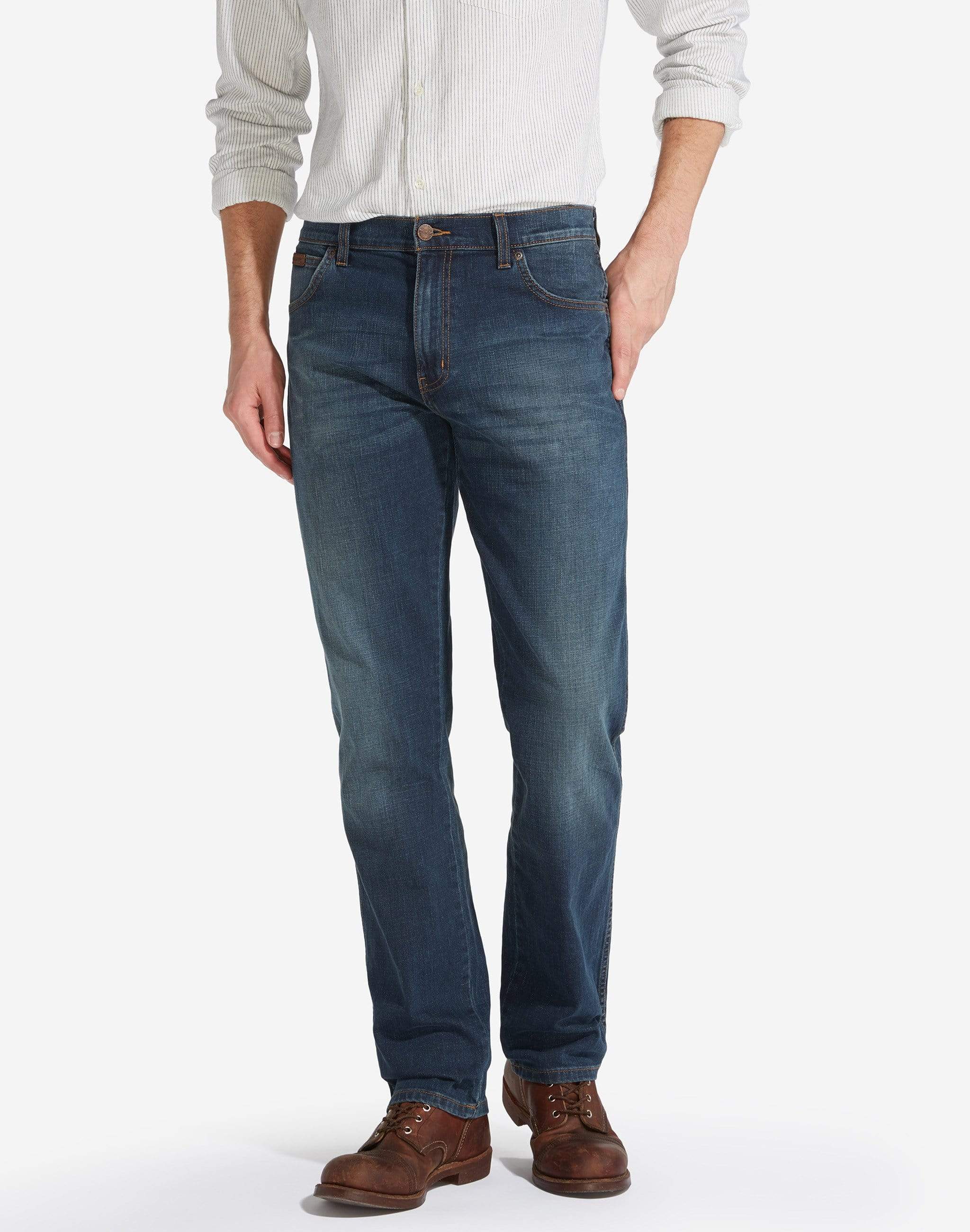 Texas Stretch Authentic Straight Mens Jeans - Vintage Tint