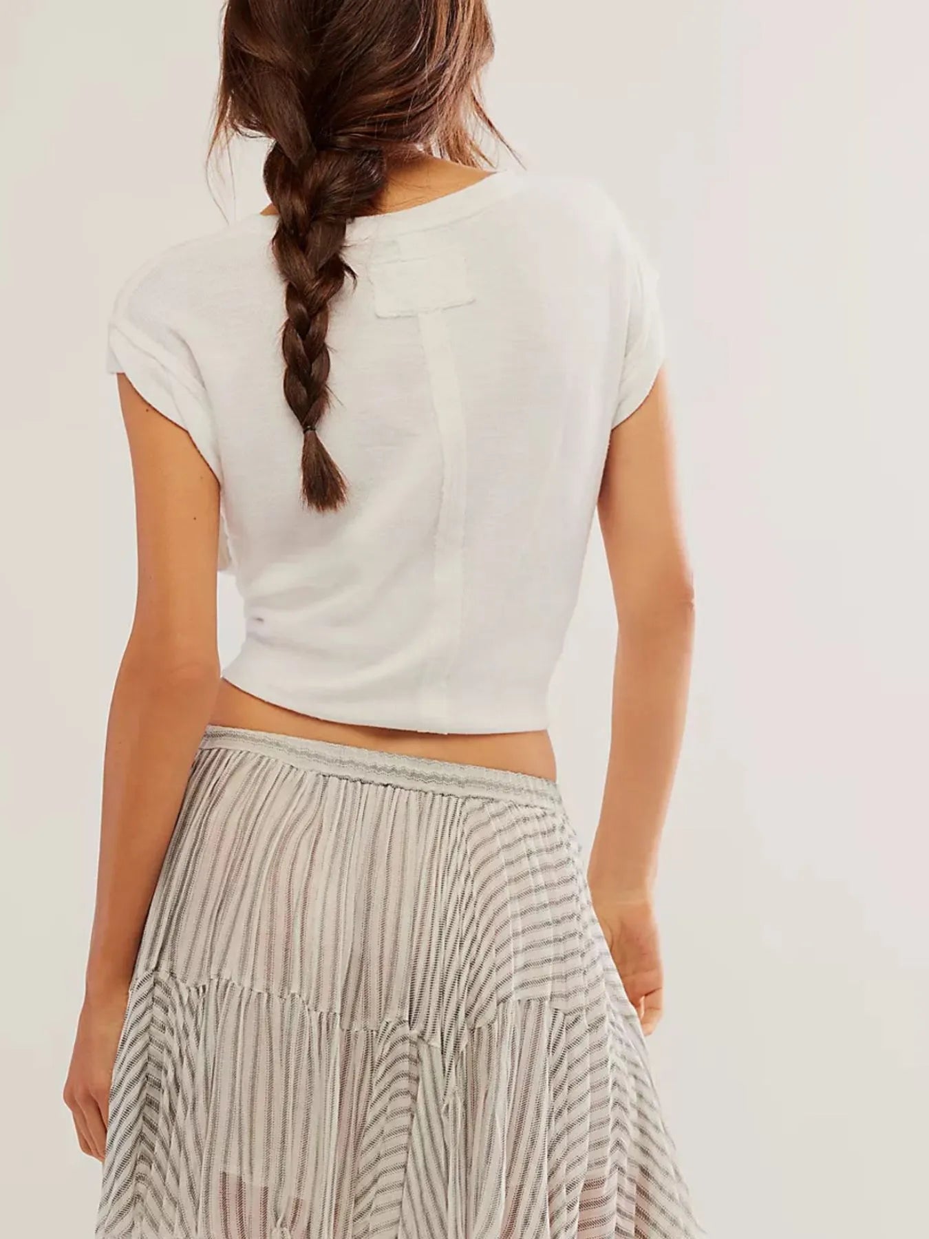 Floral Print Mini Skirt