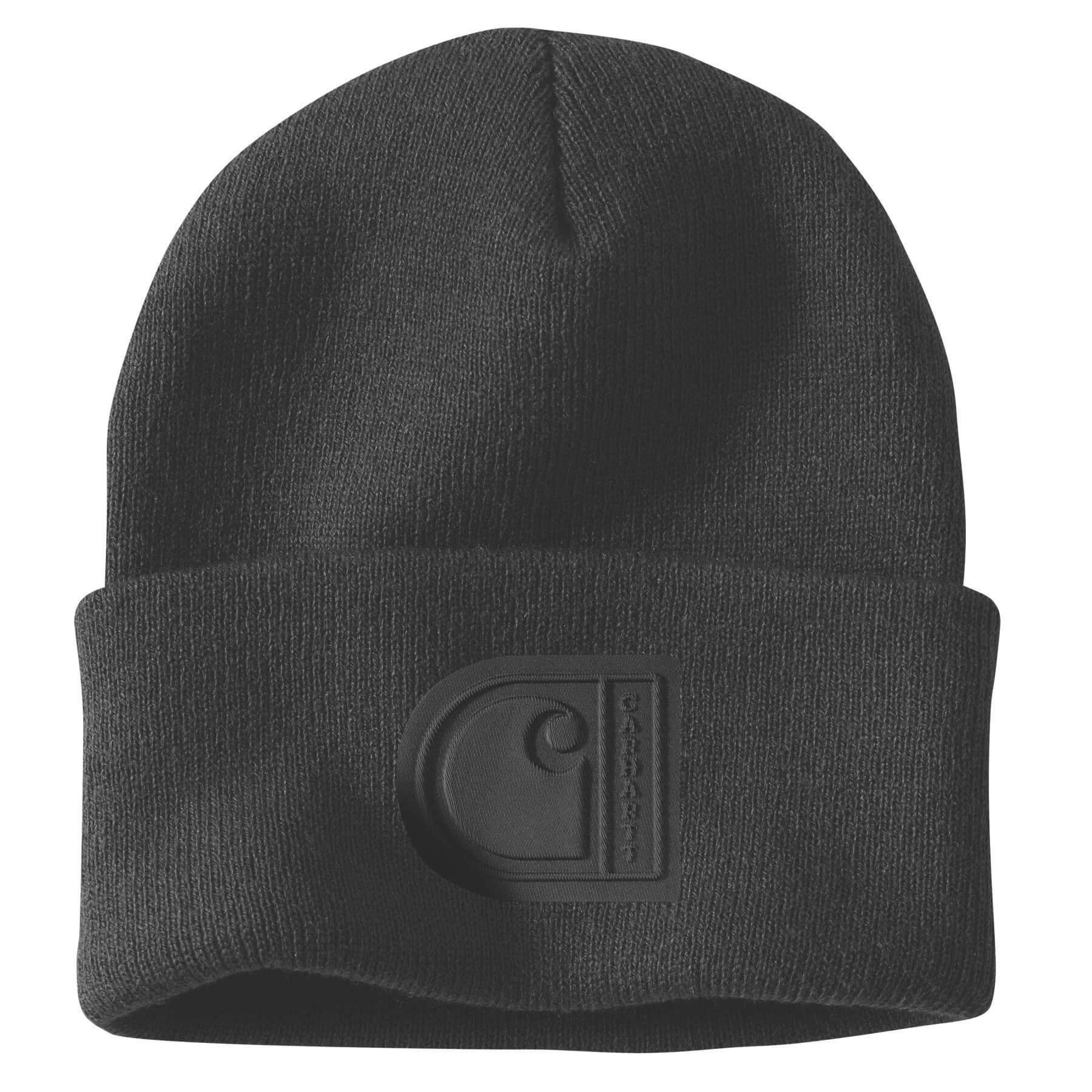 CHT Knit Cuffed C Patch Beanie 107190