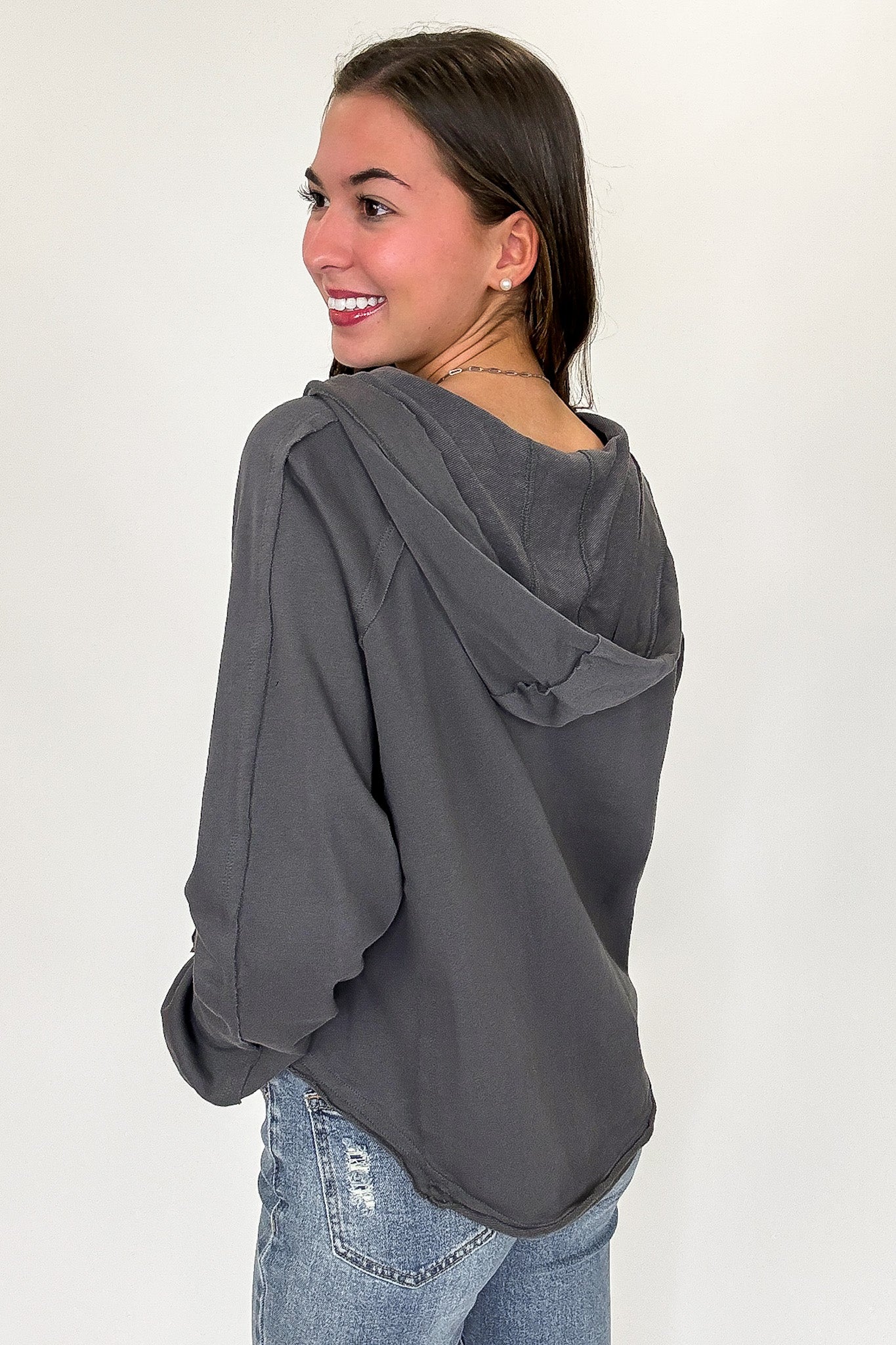 Structured Seam Hoodie