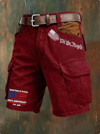 Men'S 250Th Anniversary Pocket Functional Work Pants In The United States