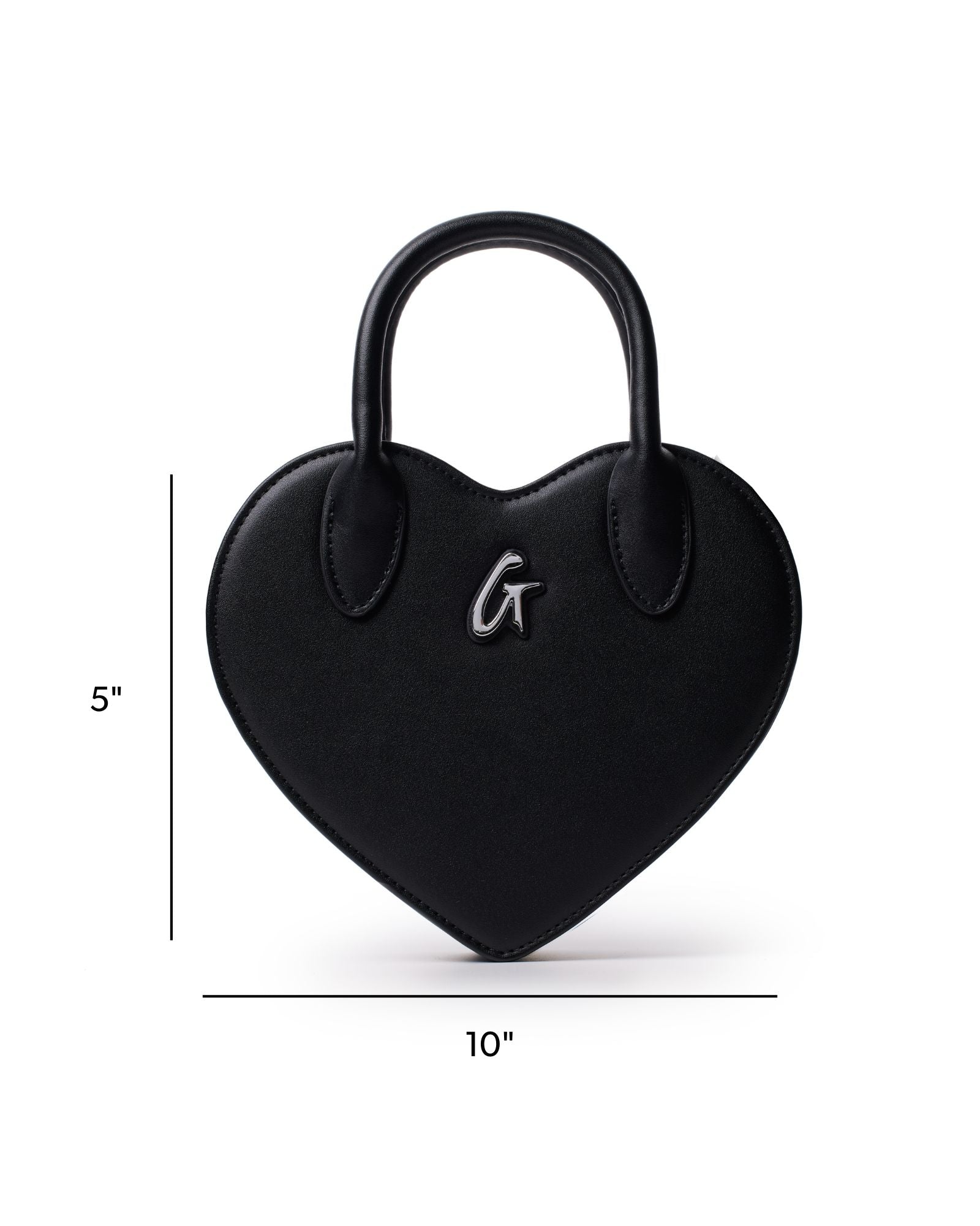 STANDARD HEART BAG - BLACK