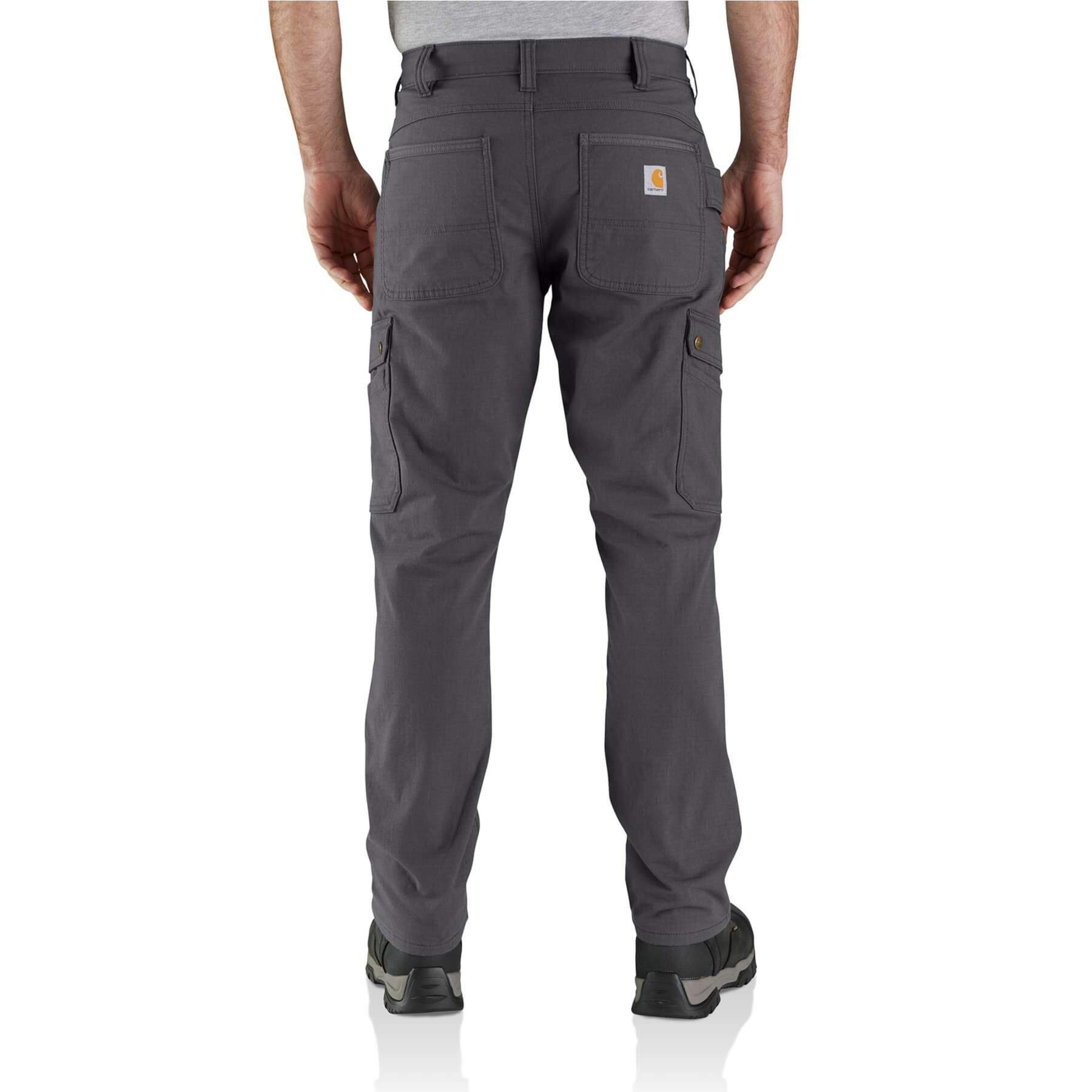 CHT Fleece-Lined Relaxed Fit Ripstop Cargo Work Trousers 105491