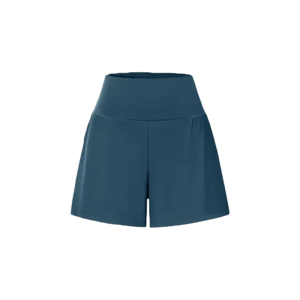 Super High Waisted Back Pocket & Side Hidden Pocket 2-in-1 Yoga Shorts