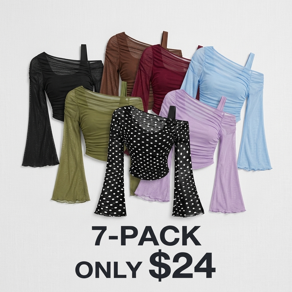 Women's Drop Shoulder Long Sleeve Knit Top