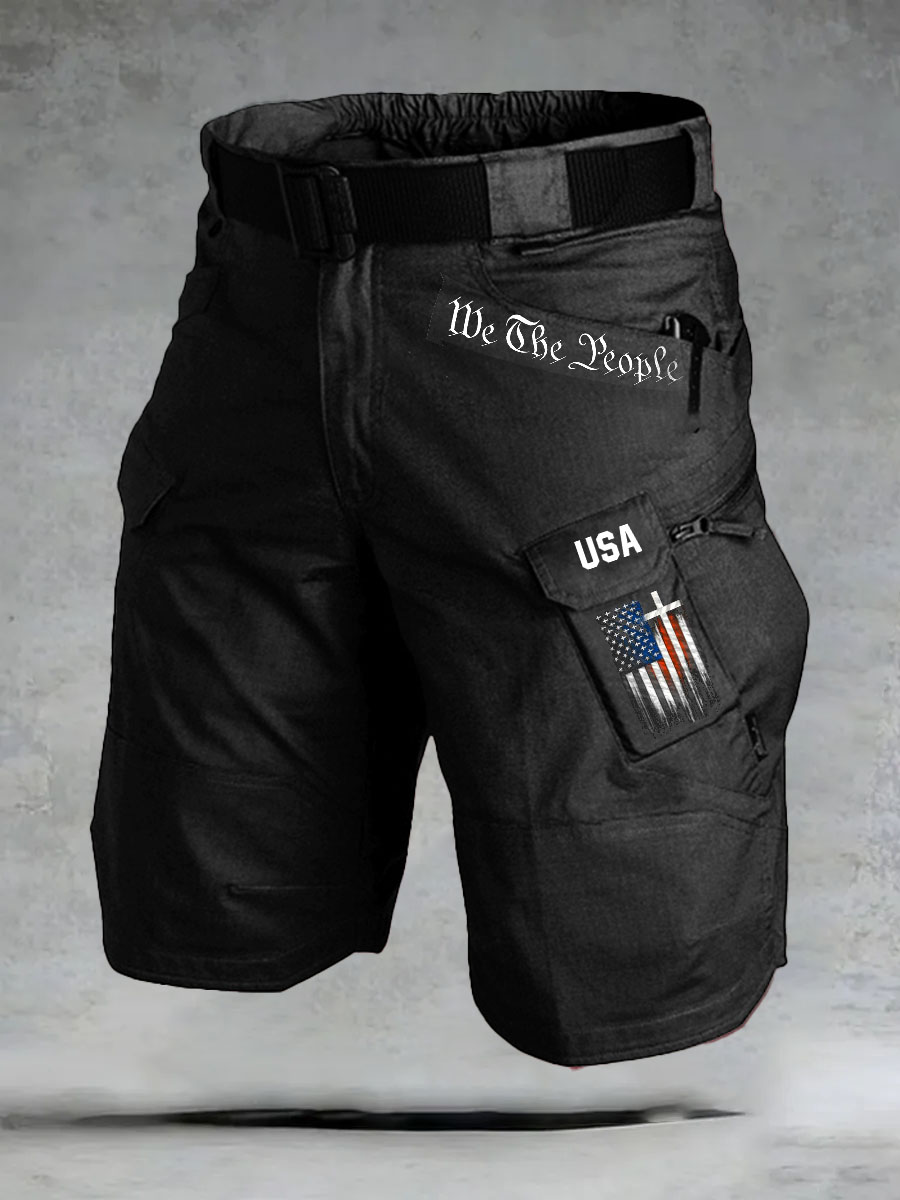 Men's USA 250th Anniversary  color-blocked cargo pants