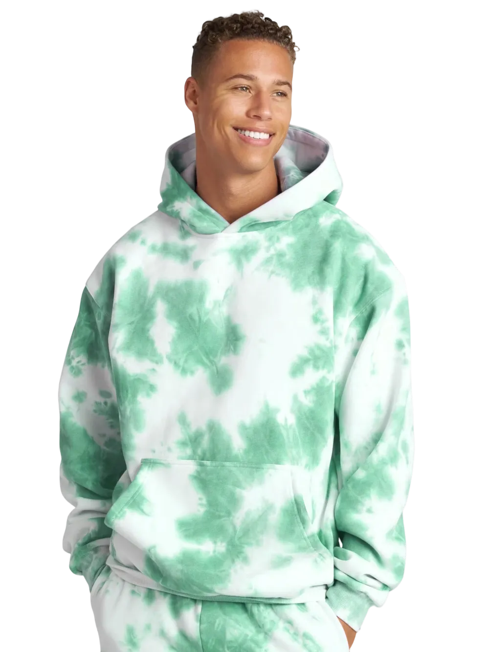 Tie-dye unisex hooded sweatshirt