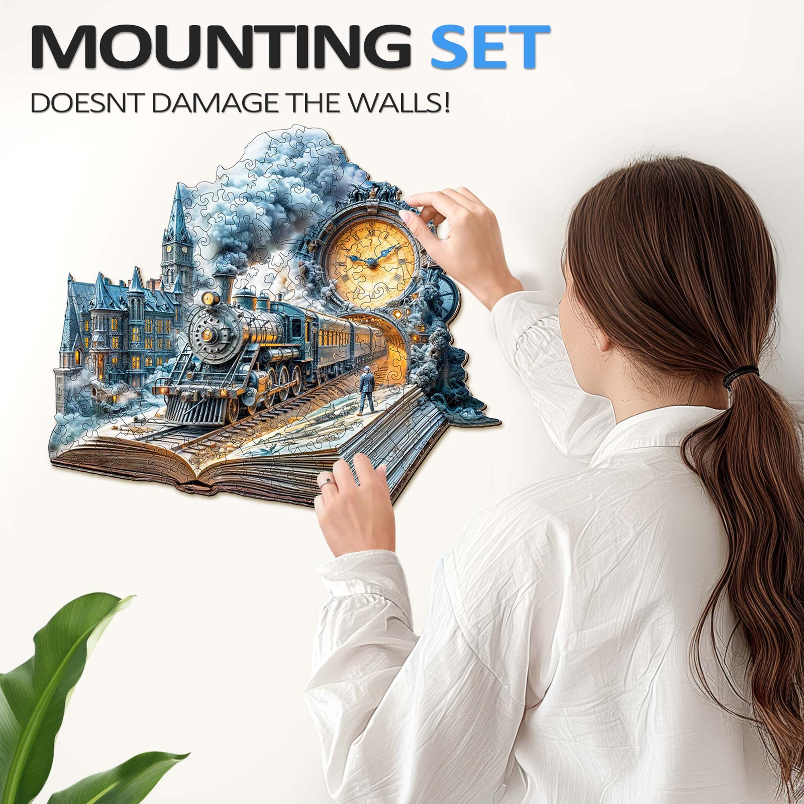 Chrono Train Wooden Jigsaw Puzzle