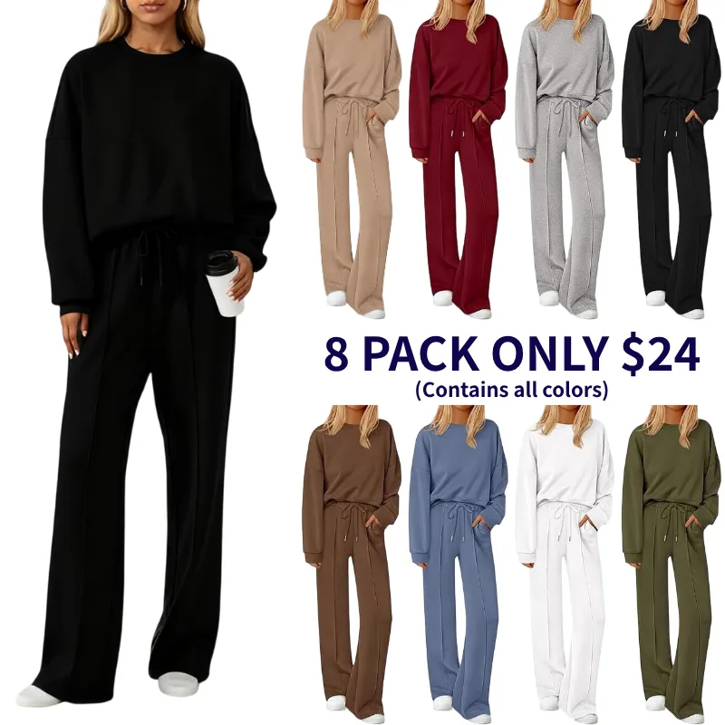 2 Piece Sets For Women Fall Trendy Long Sleeve