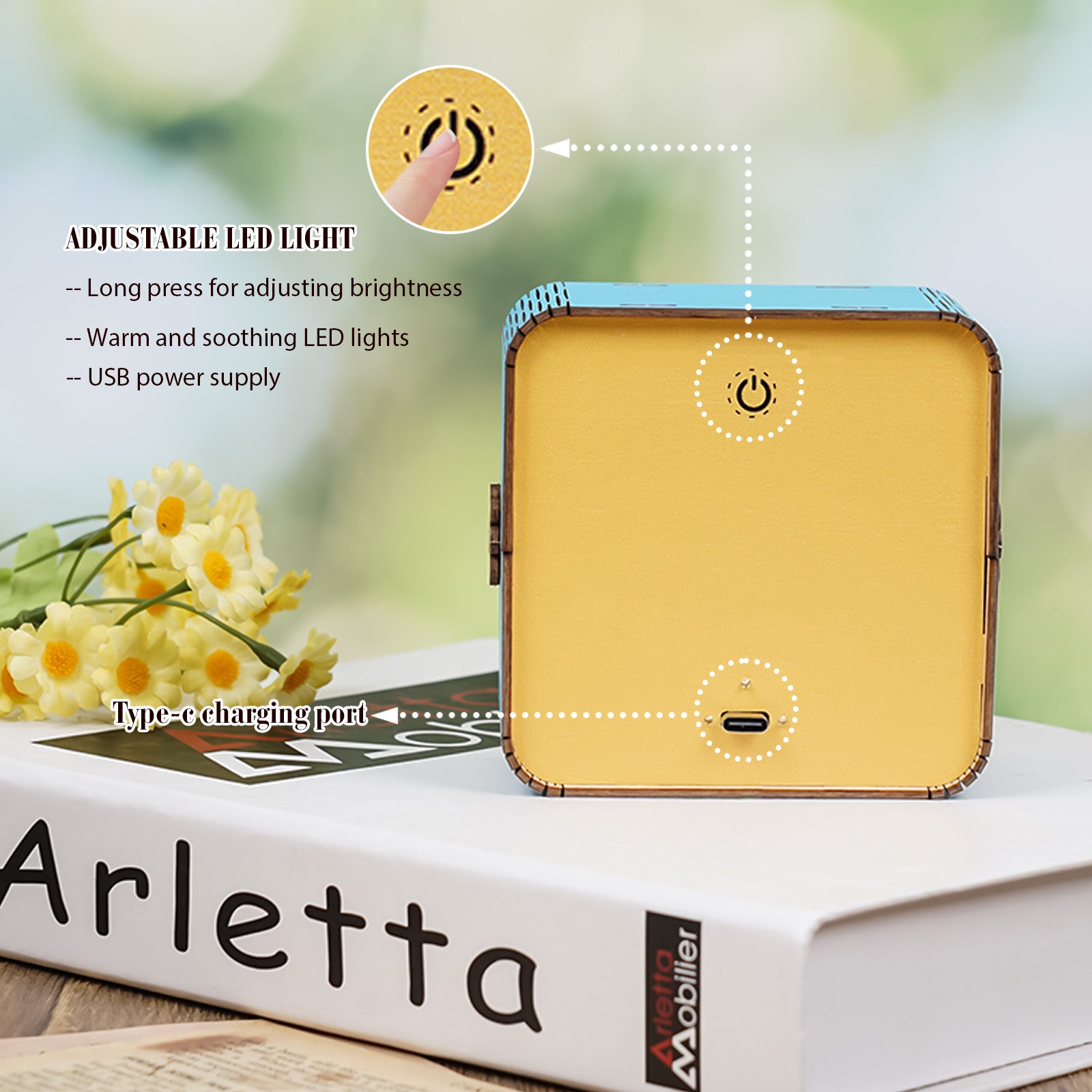 Moonlit Mountain Kit - 3D Wooden Puzzle Night Light