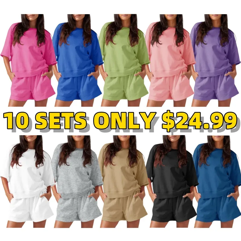 Lady's Loose and Casual Two-Piece Set (Under $3 a set!)