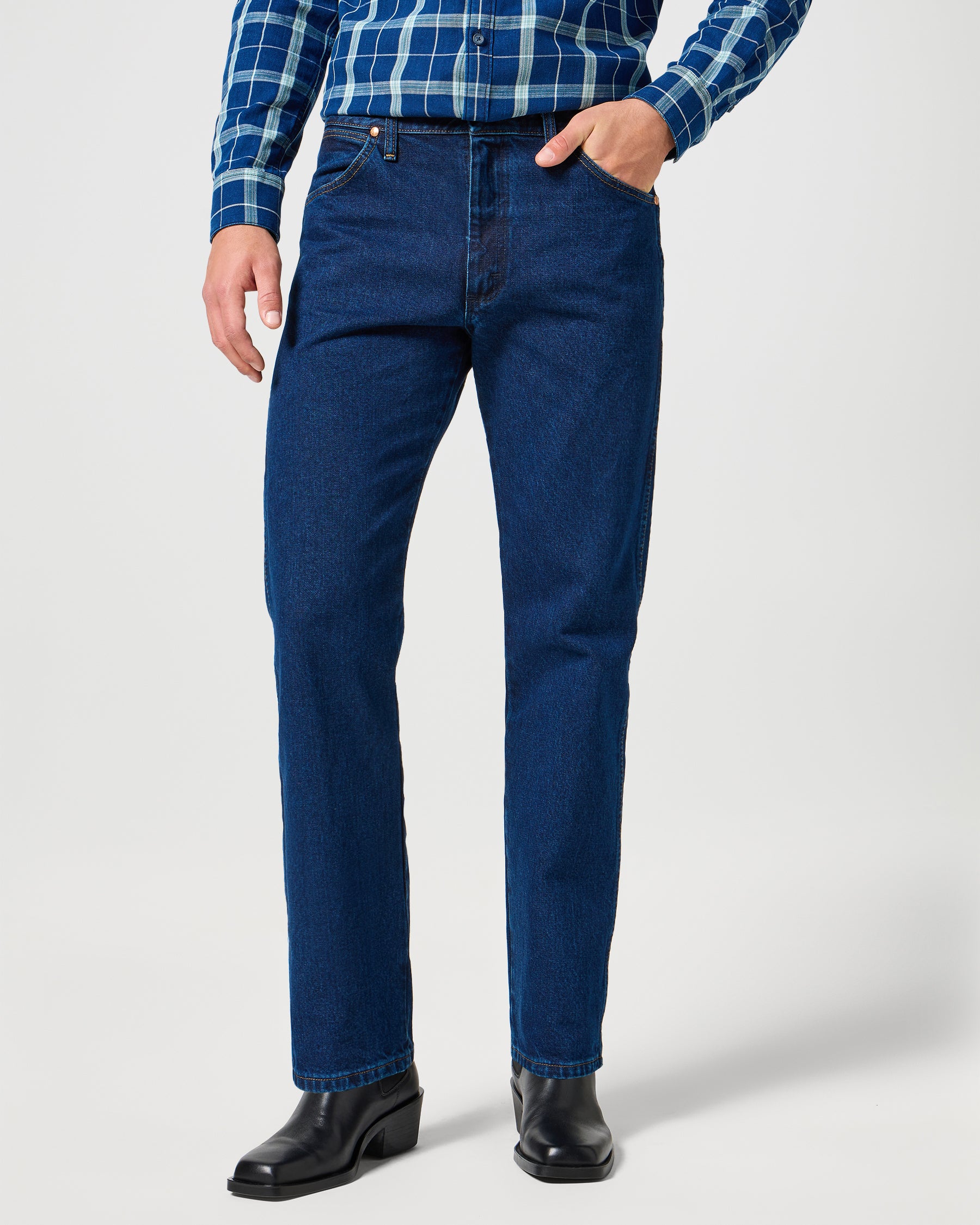 13MWZ Original Cowboy Cut Mens Jeans - Dark Stone