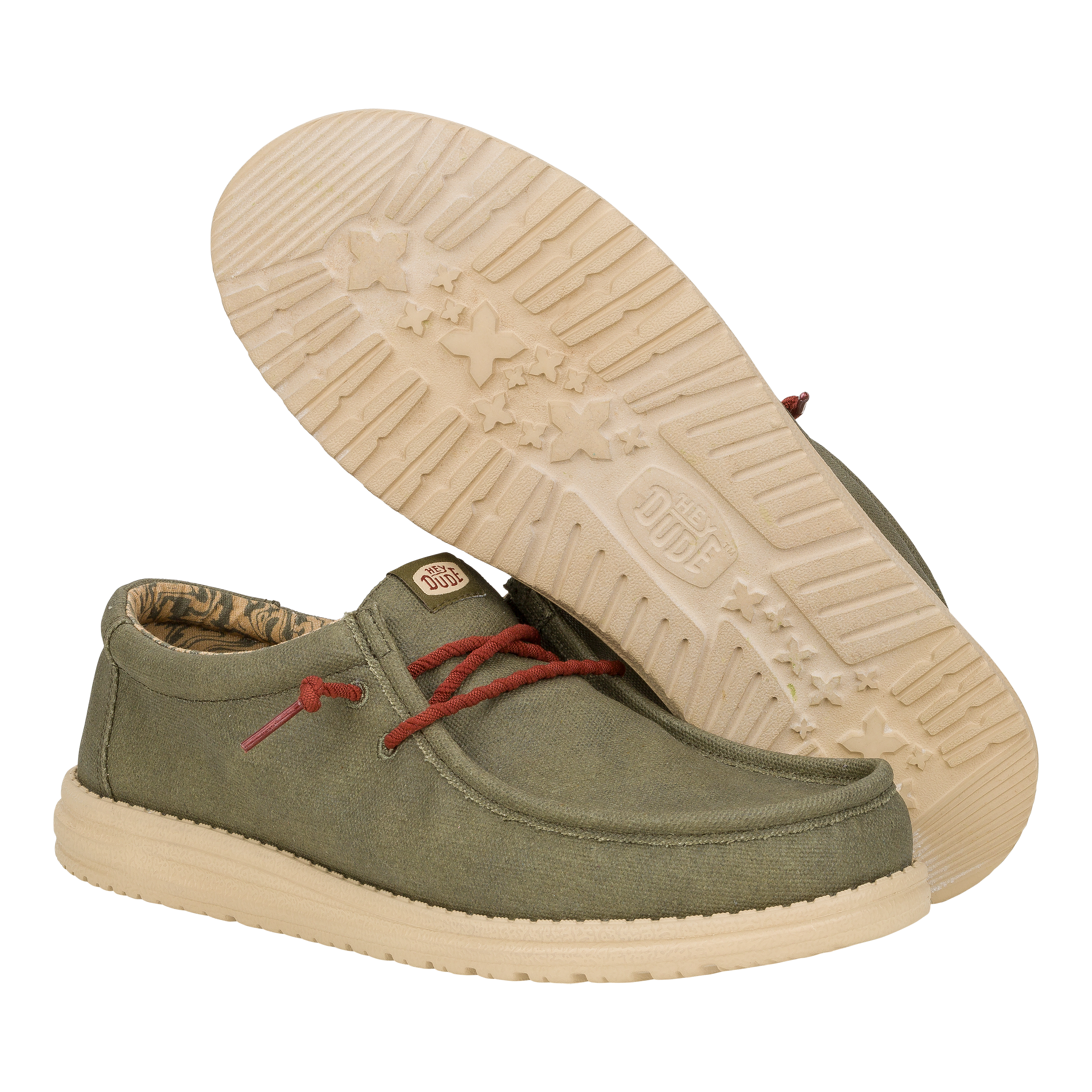 Wally Waxed Canvas Olive