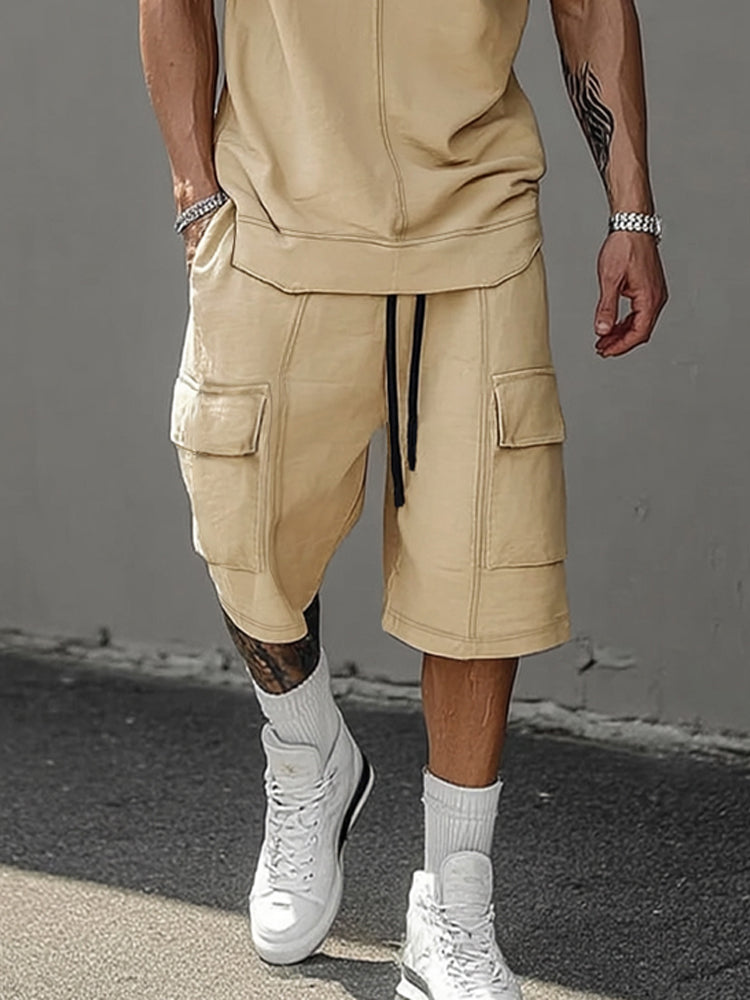 Street Fashion Hooded Summer Set