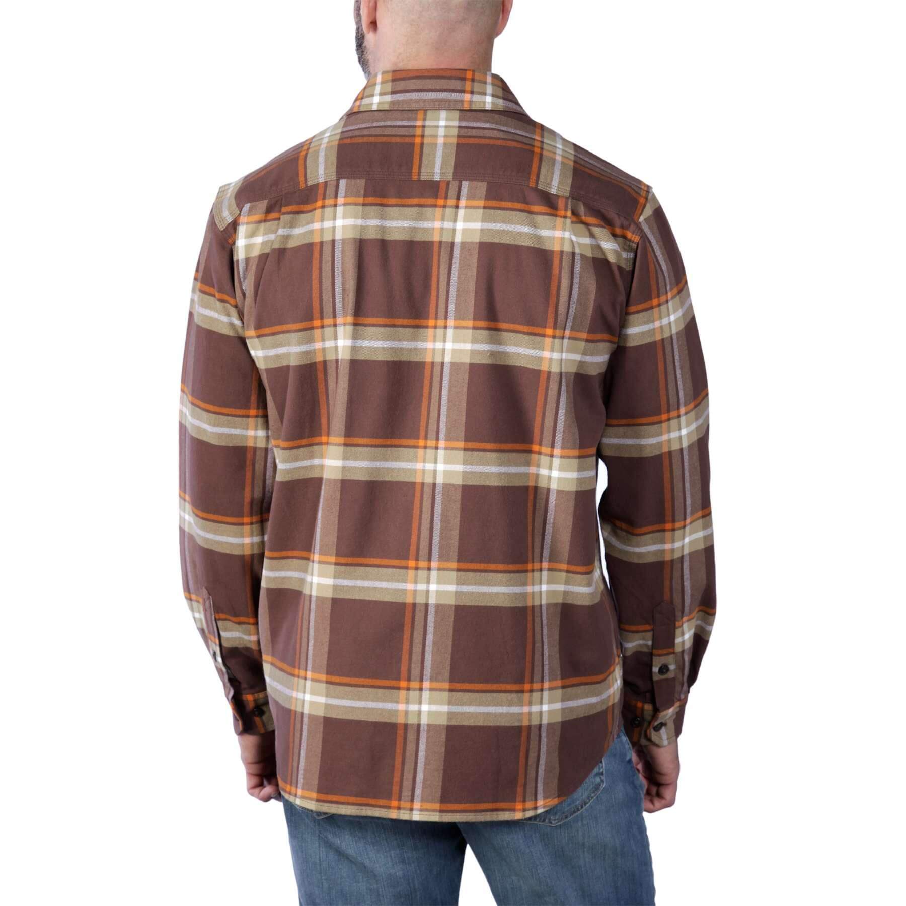 CHT Rugged Flex Midweight Relaxed Fit Flannel Long-Sleeve Plaid Shirt 105945