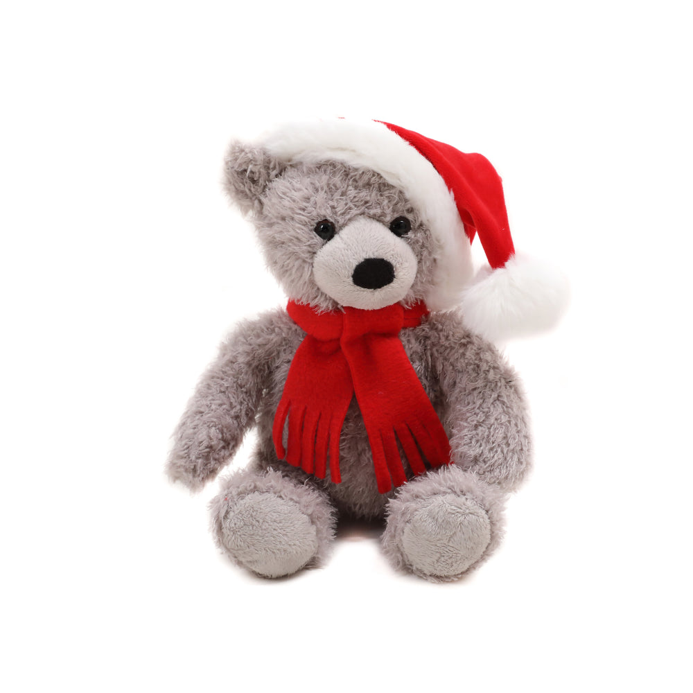 Christmas Junior Bear Gray 10inch