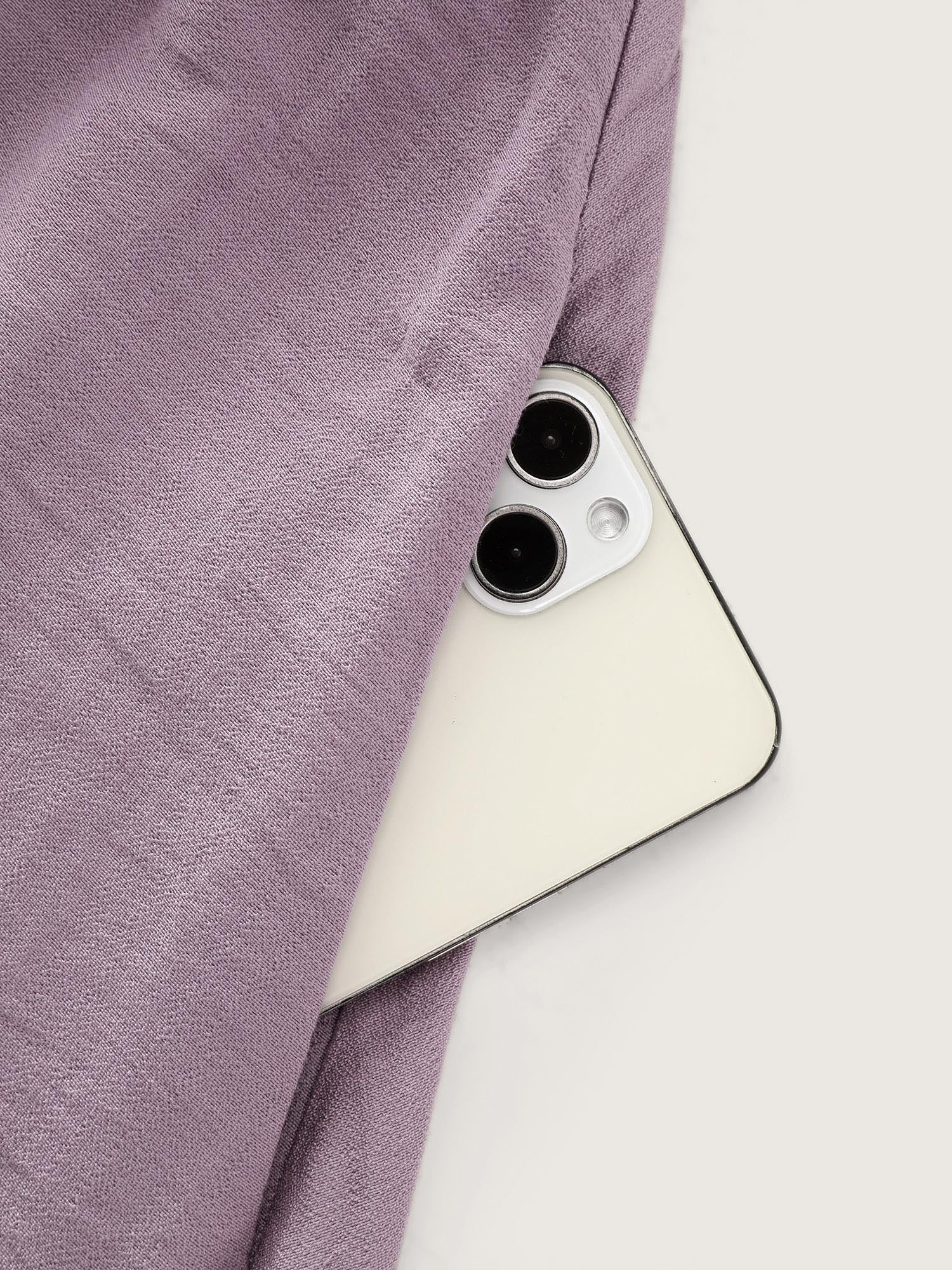 Shirred Handkerchief Hem Maxi Dress