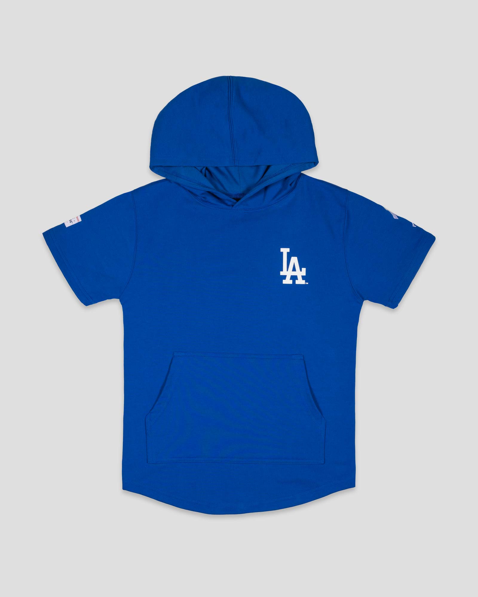 Short Sleeve Youth Hoodie - Los Angeles Dodgers