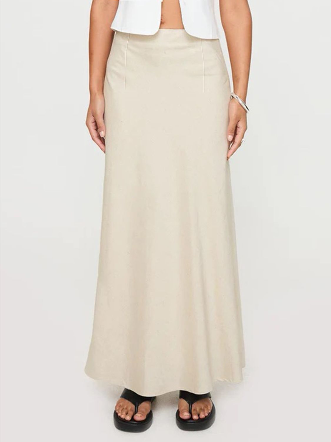 Devine Slim Maxi Skirt