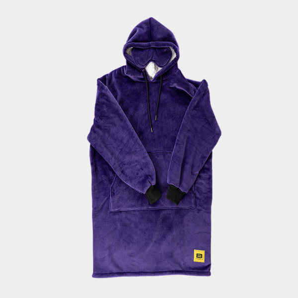 Wearable blanket Oversized with sherpa lining One size fits most.