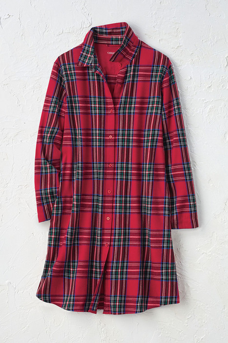 Alpine Plaid Sleep Shirt