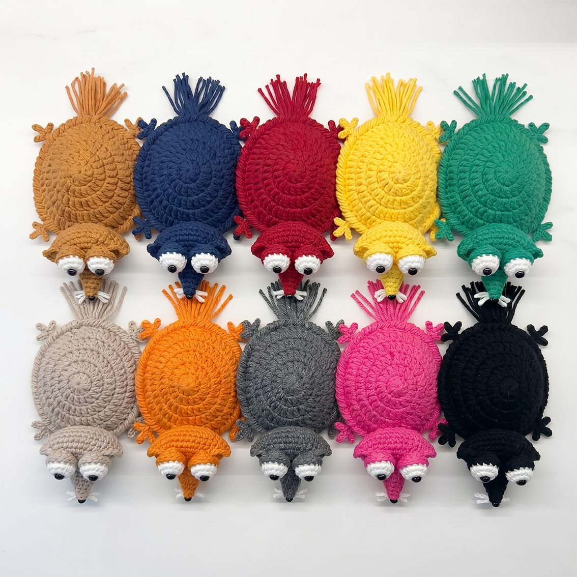 Scrat Crochet-protecting your tabletops while adding a nature-inspired charm