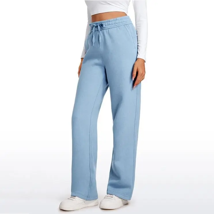 Women’s Cotton Fleece Lined Straight Leg Sweatpants