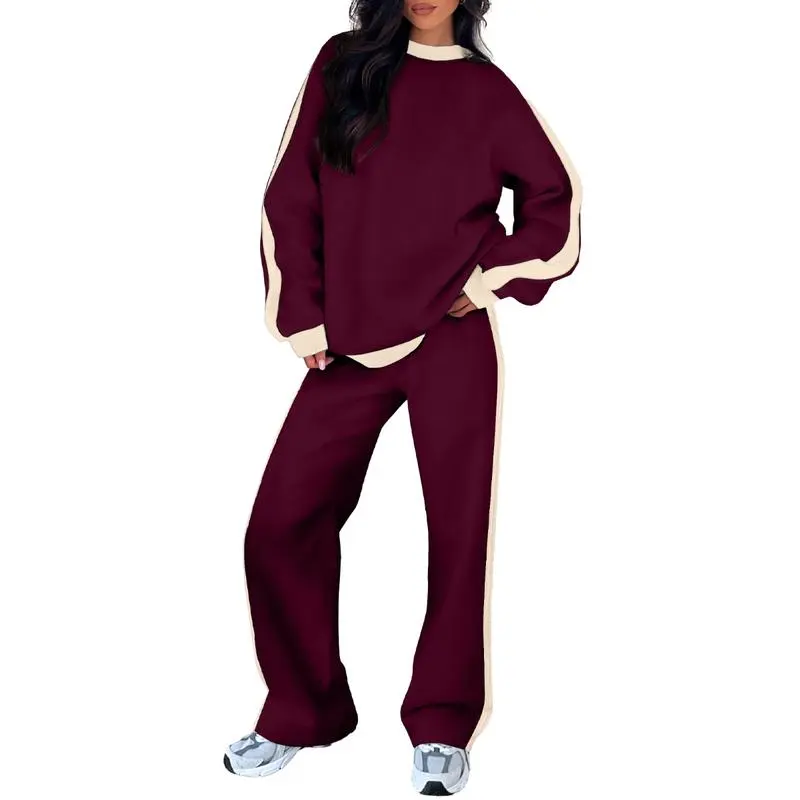 Women's 2 Piece Outfit Fleece Sweatsuit