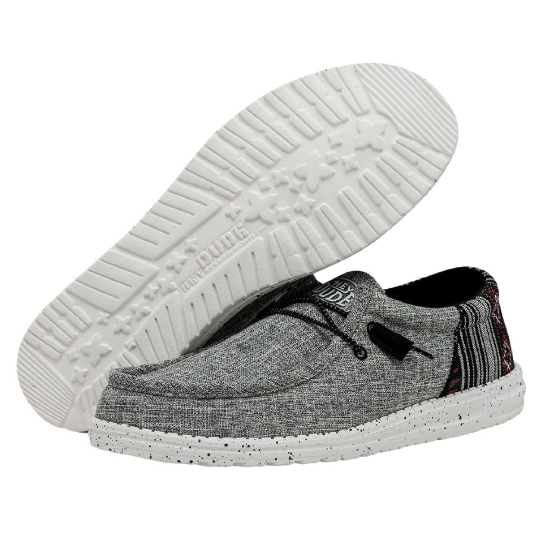 DUDE MEN'S WALLY FUNK JACQUARD BLK AZTEC - 400100WI