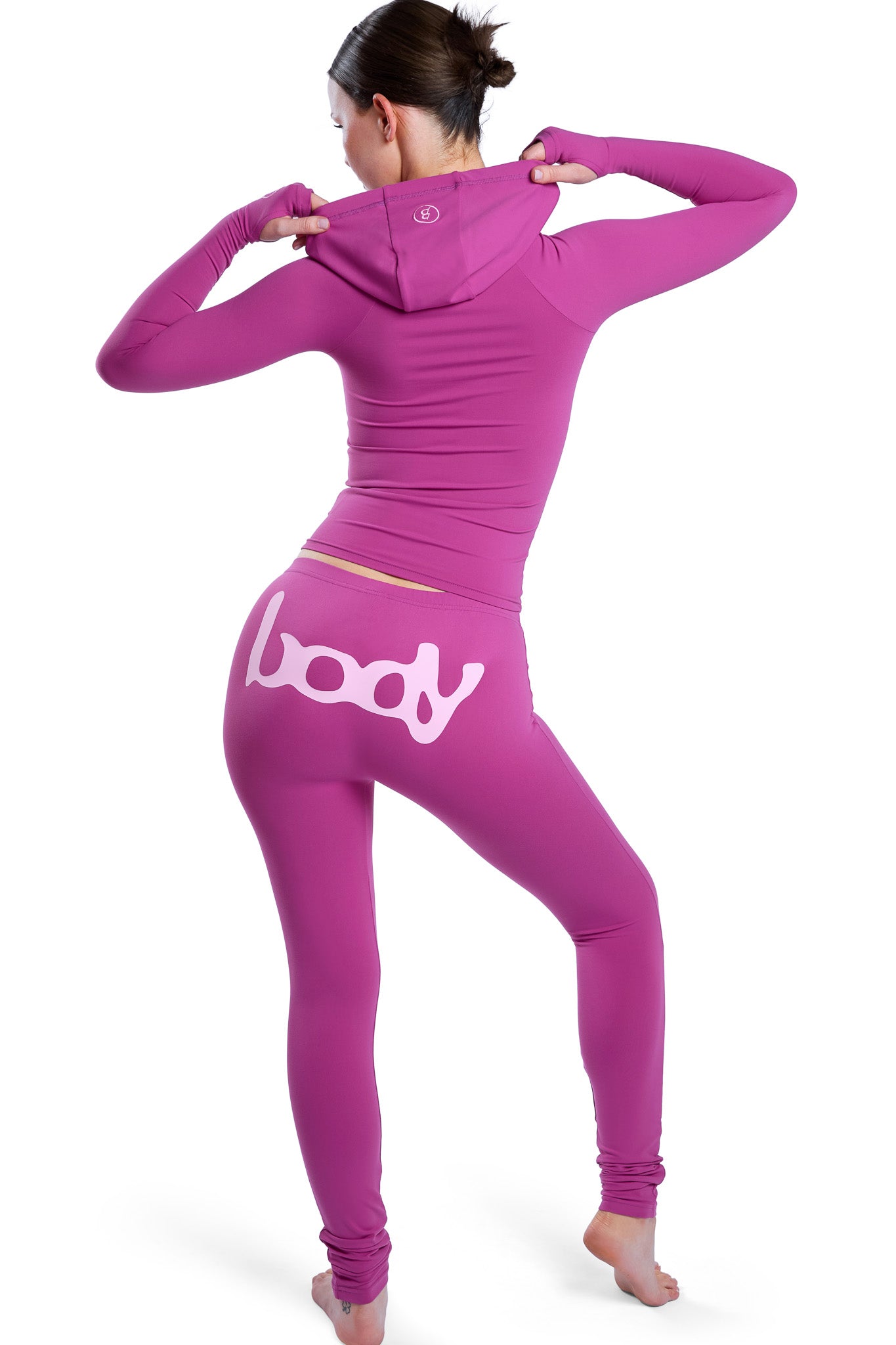 BASICS ULTRA LOW-RISE LEGGINGS 2.0 (FANDANGO PINK/LIGHT PINK)