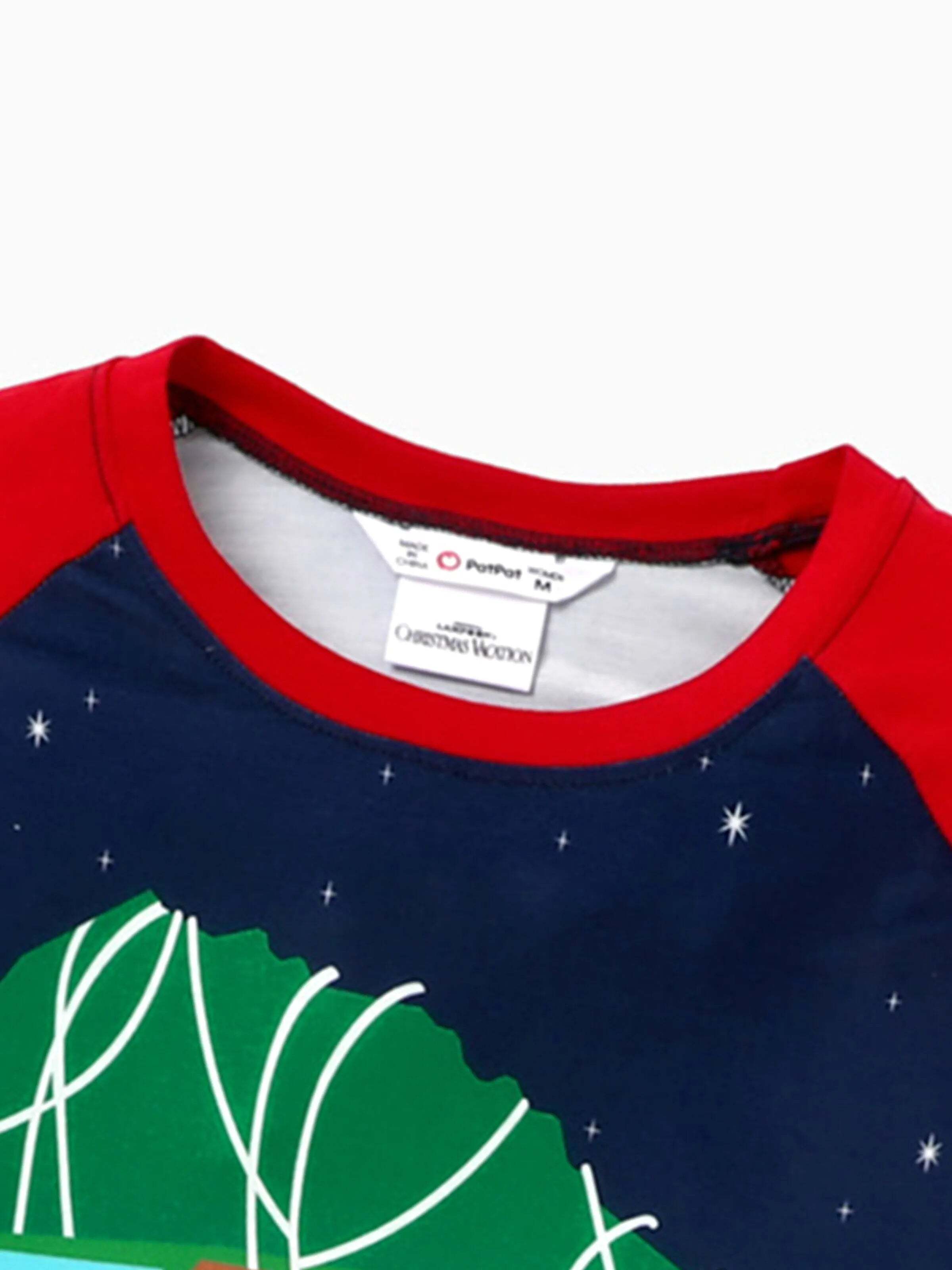 Christmas Vacation Family Matching Character Print Pajamas Sets with Christmas Socks