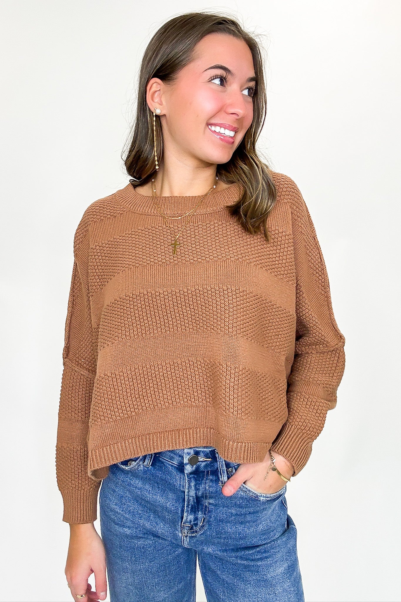 Knit Top and Shorts Set