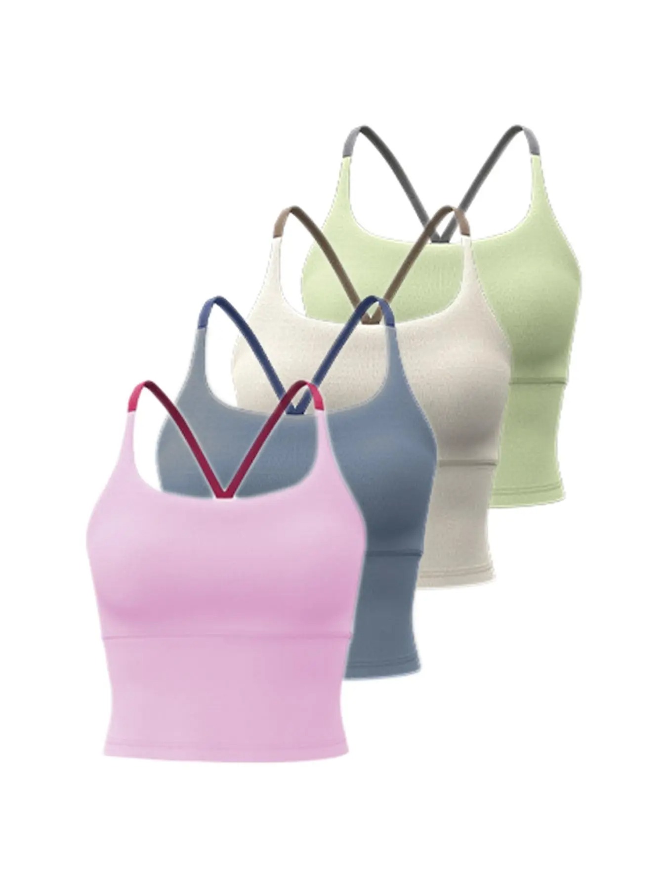 🔥Women’s Criss Cross Sports Bra – Comfortable & Durable Active Crop Top