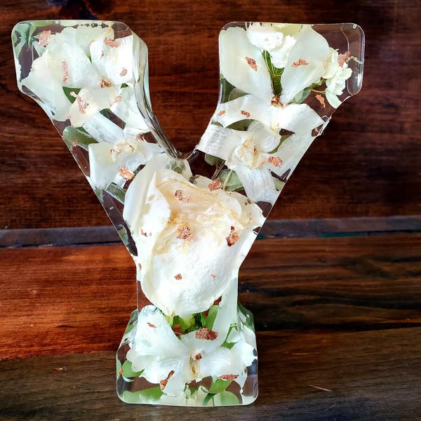 Handmade Floral Night Light From A to Z