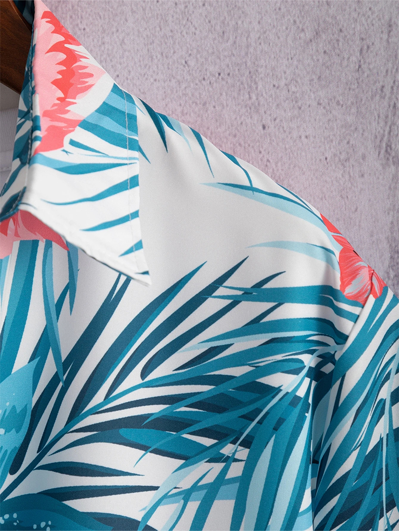 Men's Vacation Short Sleeve Printed Shirts Tops