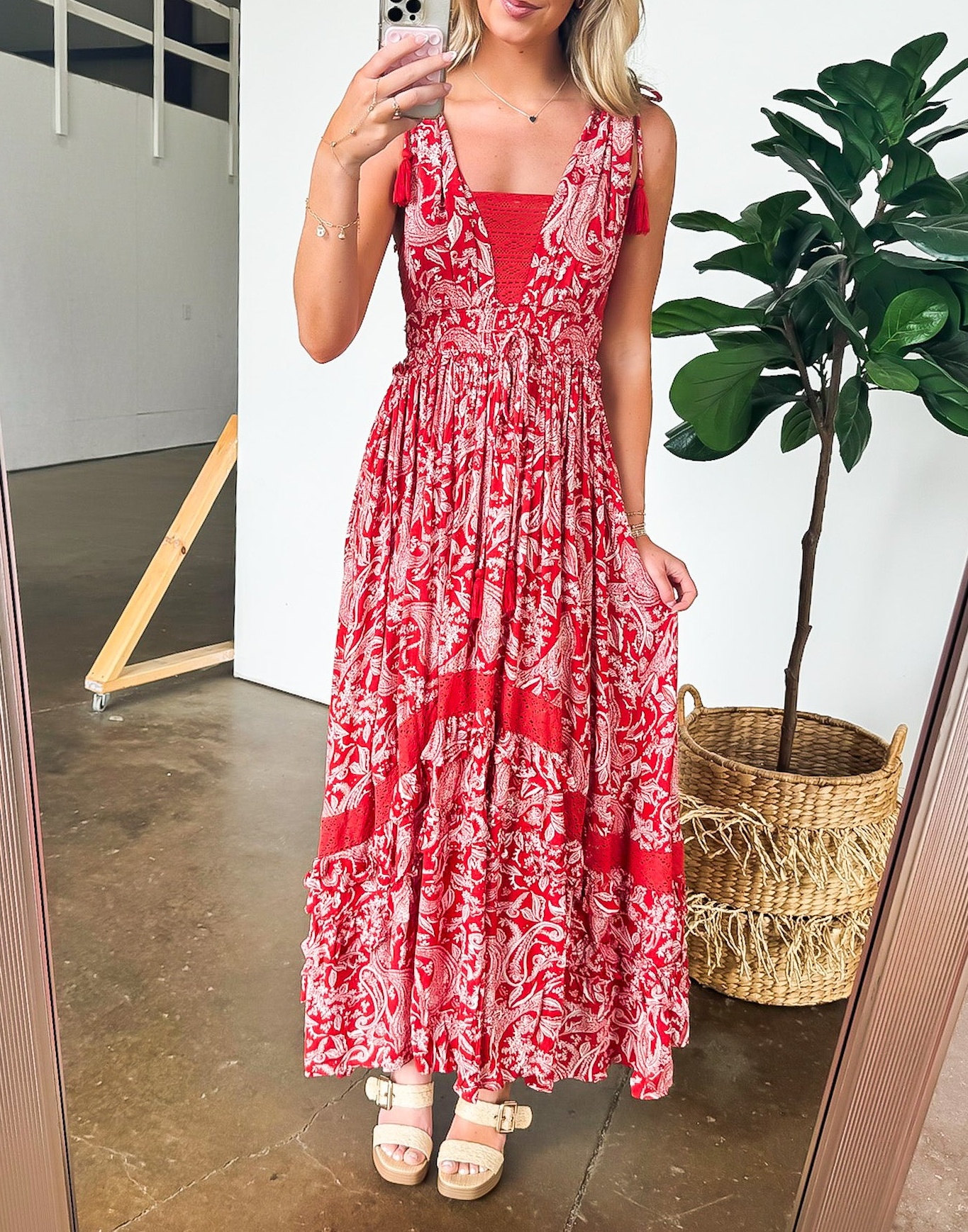 Considered Charisma Floral Maxi Dress