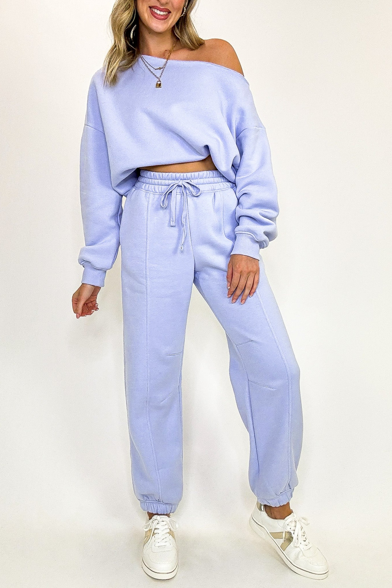 Cozy Circuit French Terry Fleece Jogger Sweatpant