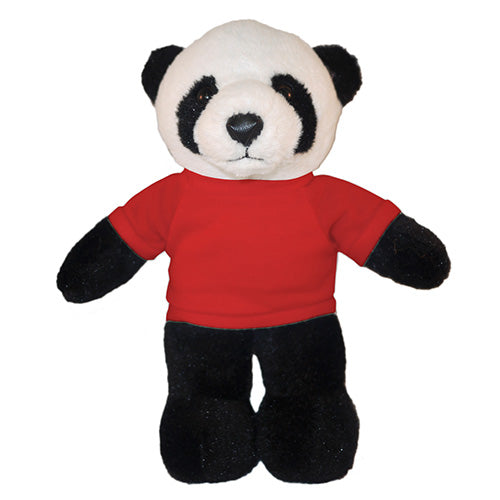 Soft Plush Panda with Tee 8inch
