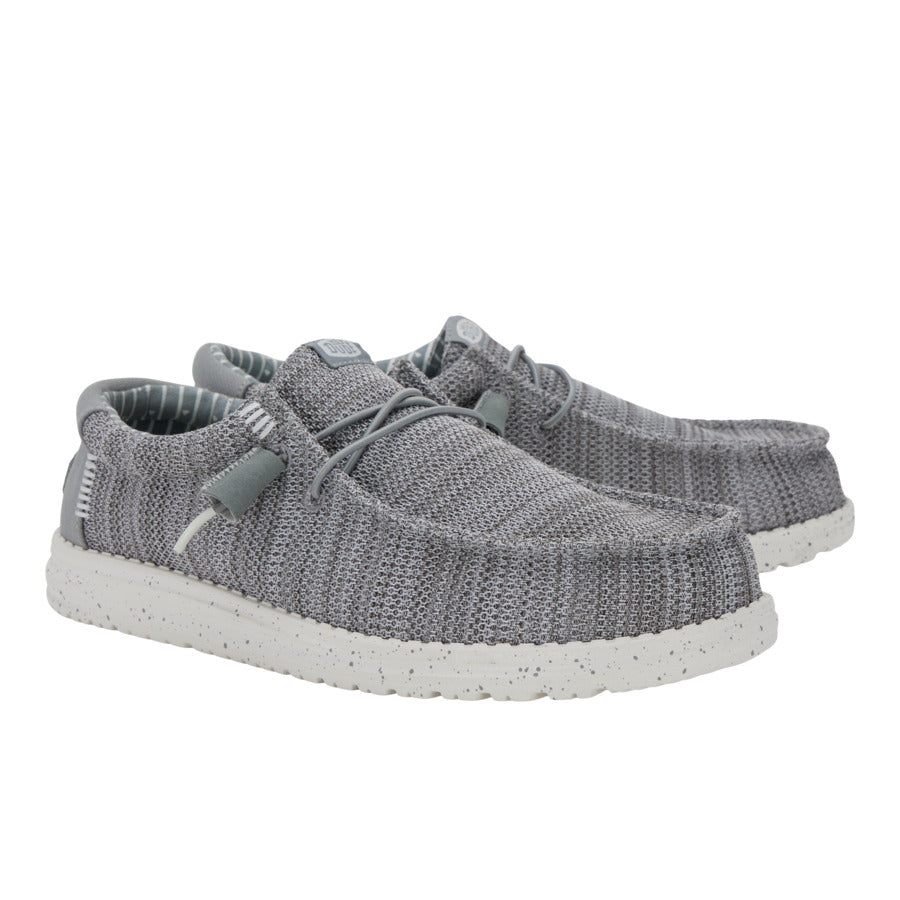 Wally Stretch Sox Wide - Grey
