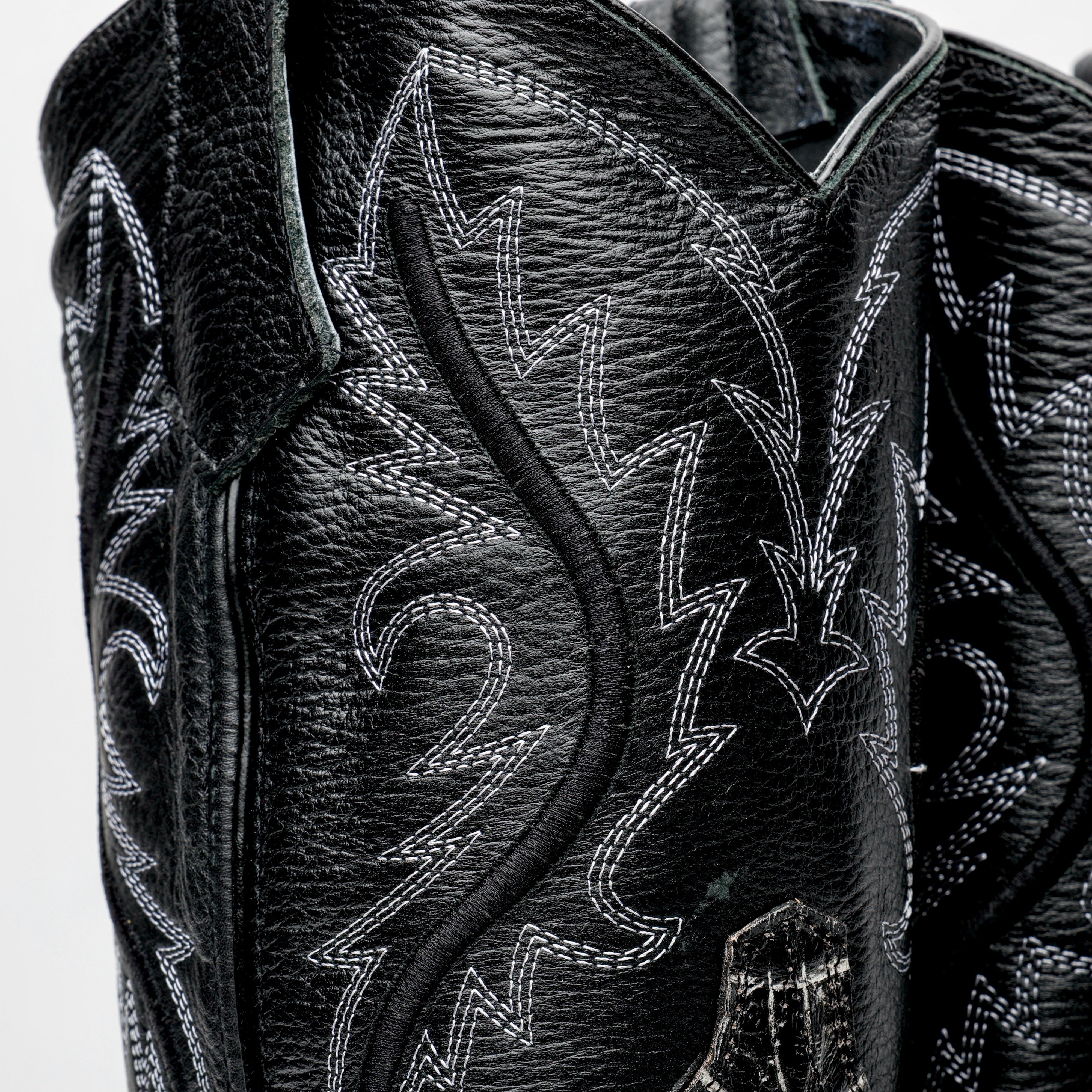 Desert Caiman Belly Leather Boots With 3D Lightweight Sole - Composite Toe