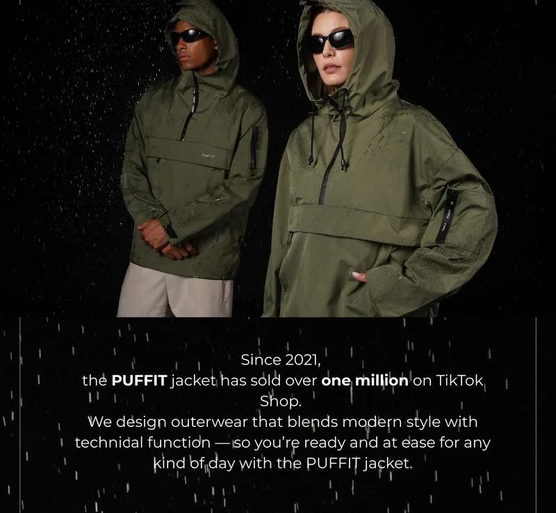 Women's StormTex Waterproof Oversized Fall Hoodie