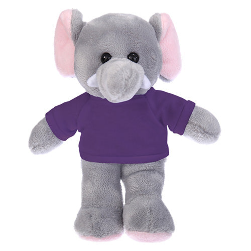 Soft Plush Elephant with Tee 8inch
