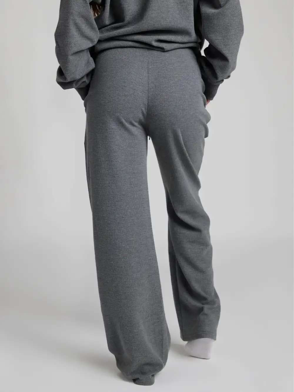 Waffle Lounge Long Sleeve Lounge Set